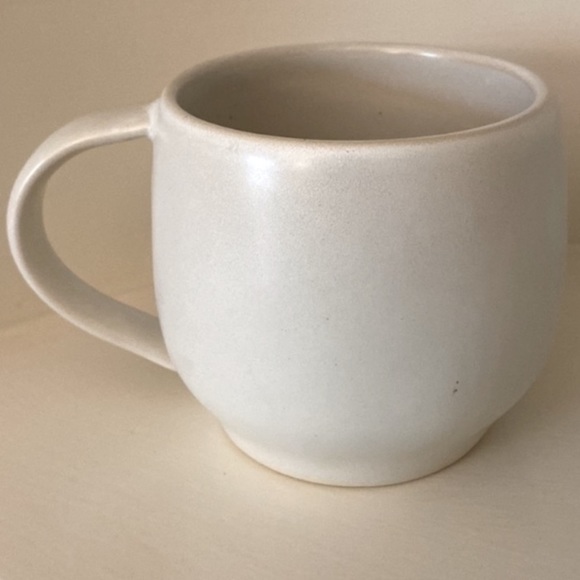 Pottery Barn Ghost Boo Mug Cup Modern Matte Stoneware Minimalist Gus Coffee Set - Picture 8 of 16